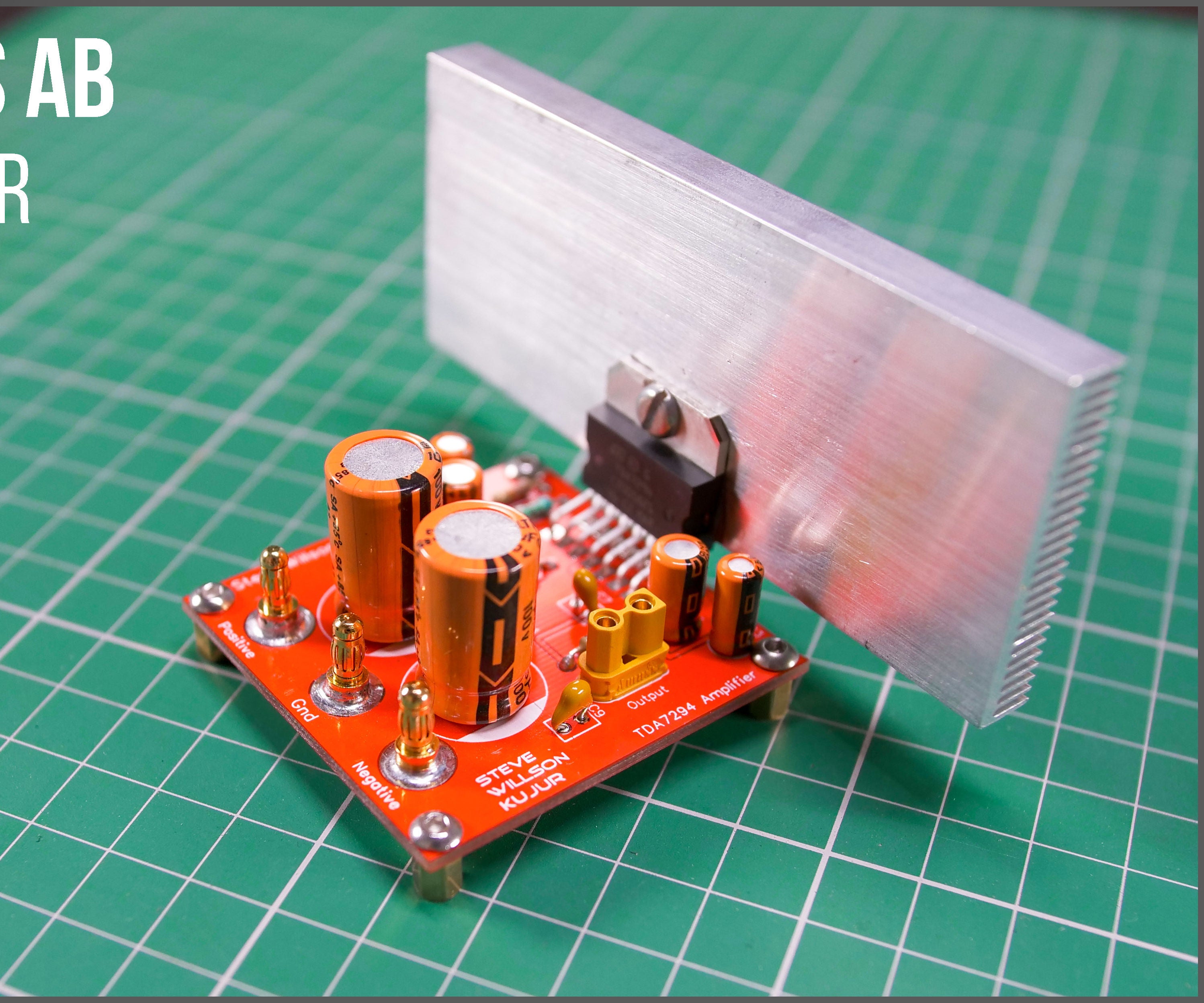 DIY 100 Watt Audio Amplifier 