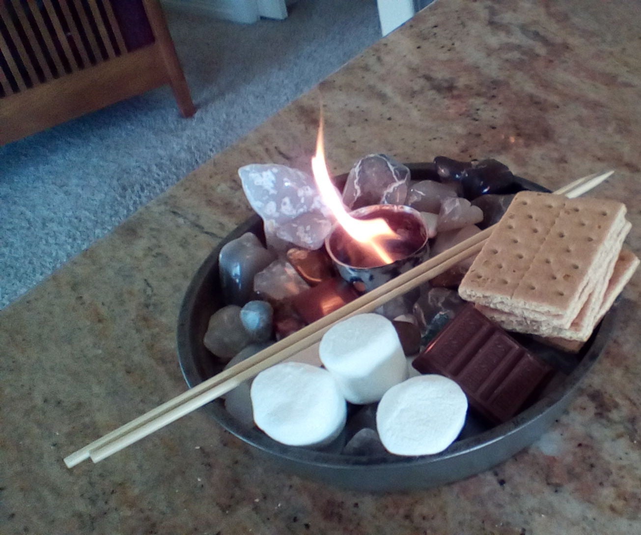 Indoor S'mores Hearth