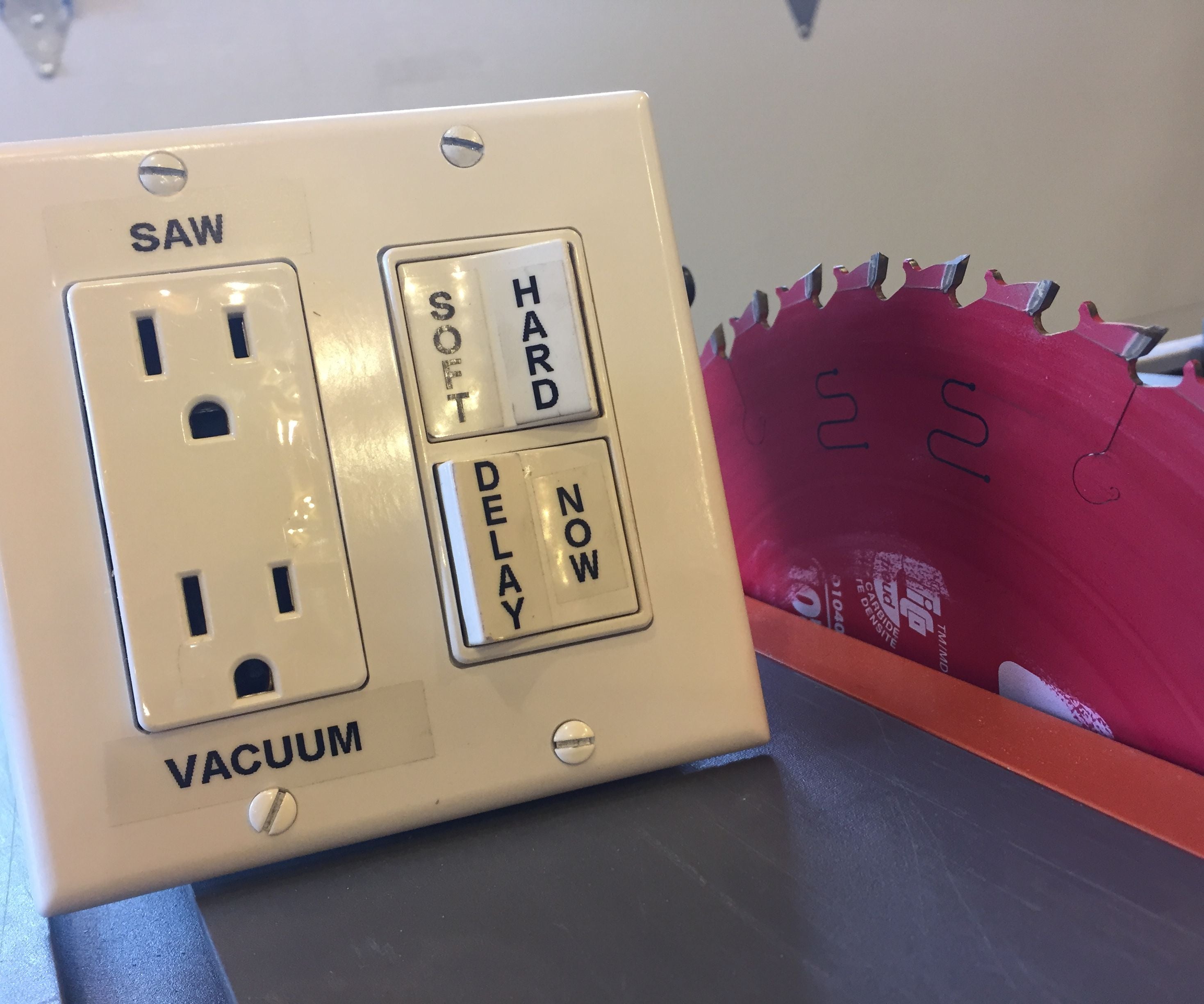 Table Saw Soft Starter With Option Output