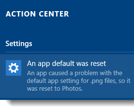 Windows 10 Default App Fix