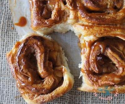 Apple & Caramel Buns