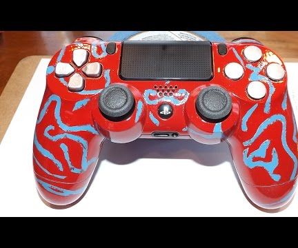 Custom Painted Playstation 4 Controller