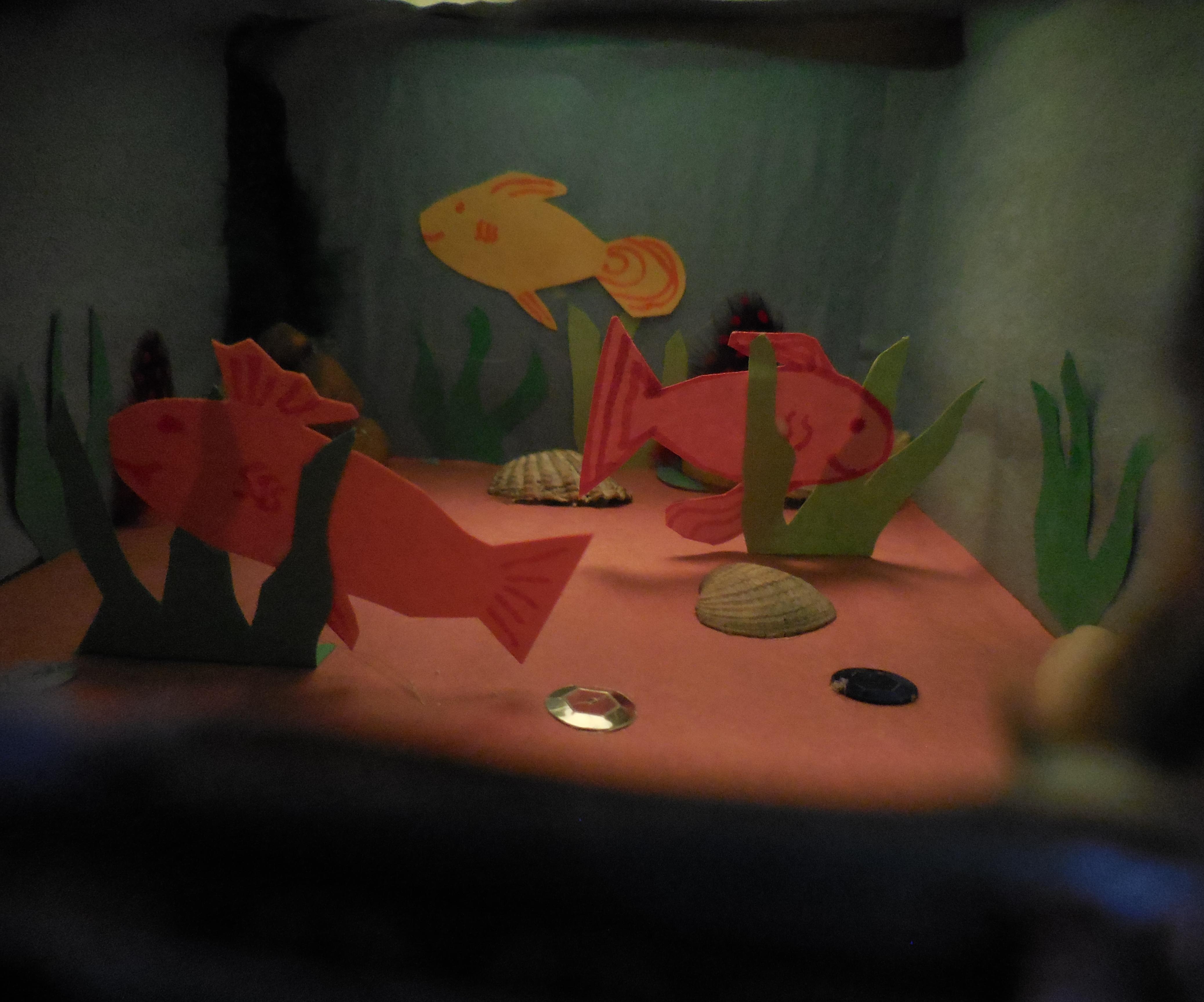 Underwater Shoebox Diorama