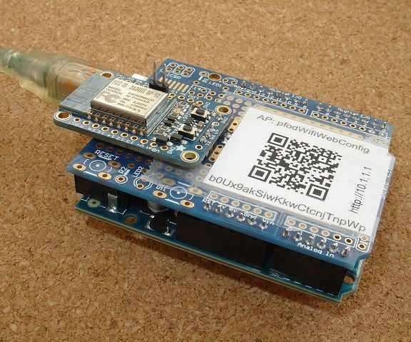 Very Cheap/Simple WiFi Shield for Arduino and Microprocessors