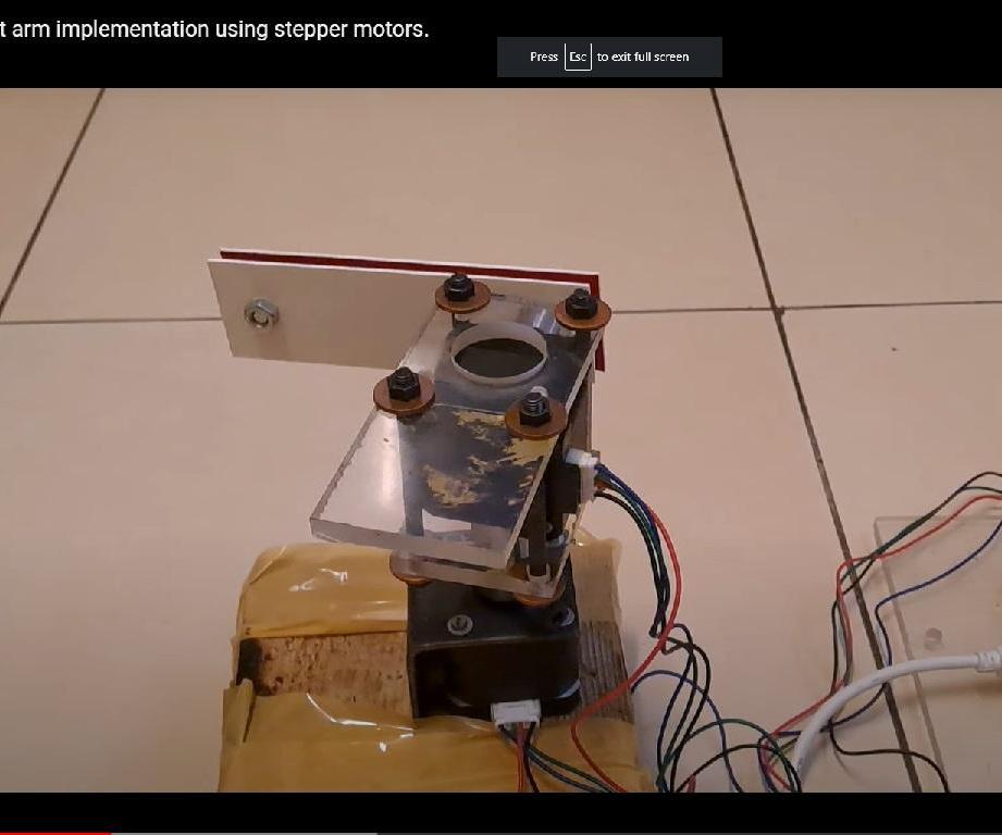 Robotic Elbow Joint Implementation and Basic Load Test