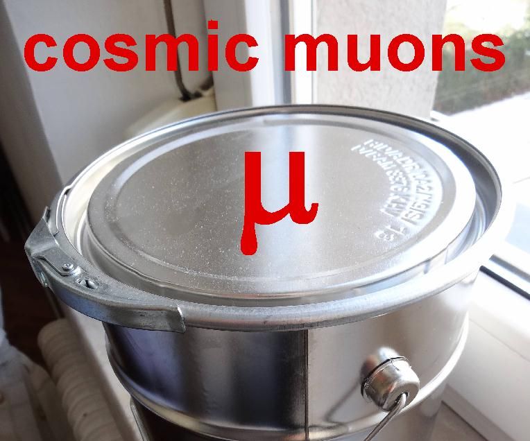 Detecting Cosmic Muons in a Simple Can