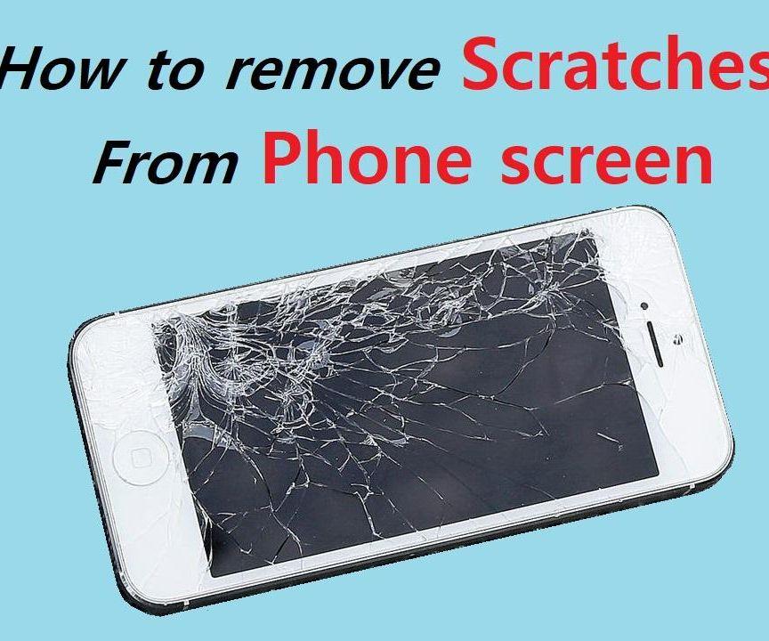 Remove Scratches From Smartphone Screen