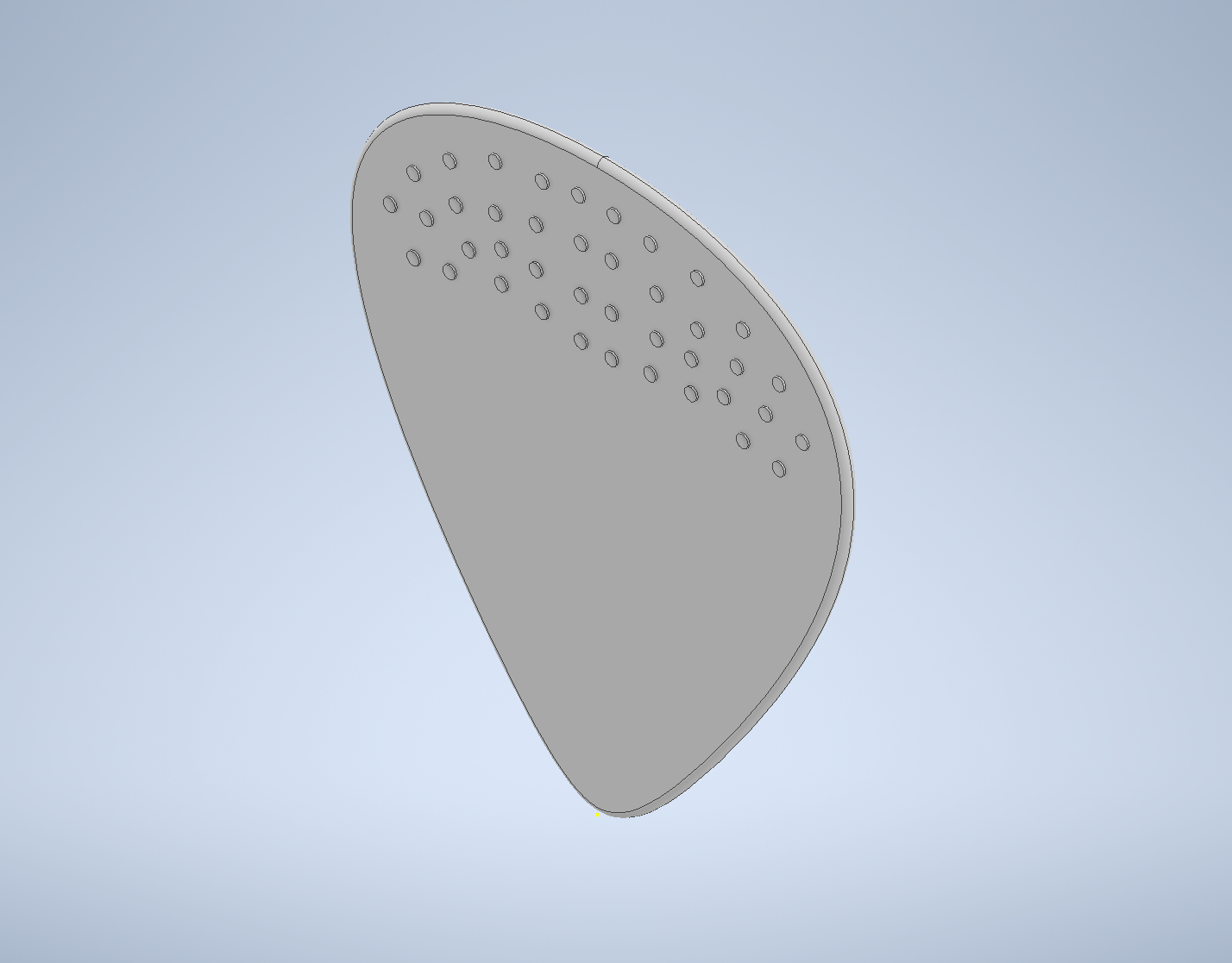 Autodesk Inventor 3D Printed Guitar Pick
