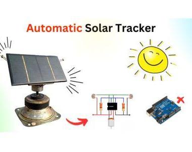 Making a Solar Tracker Using Various Components