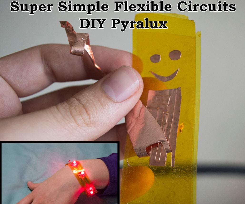 DIY Pyralux for Flexible Circuits