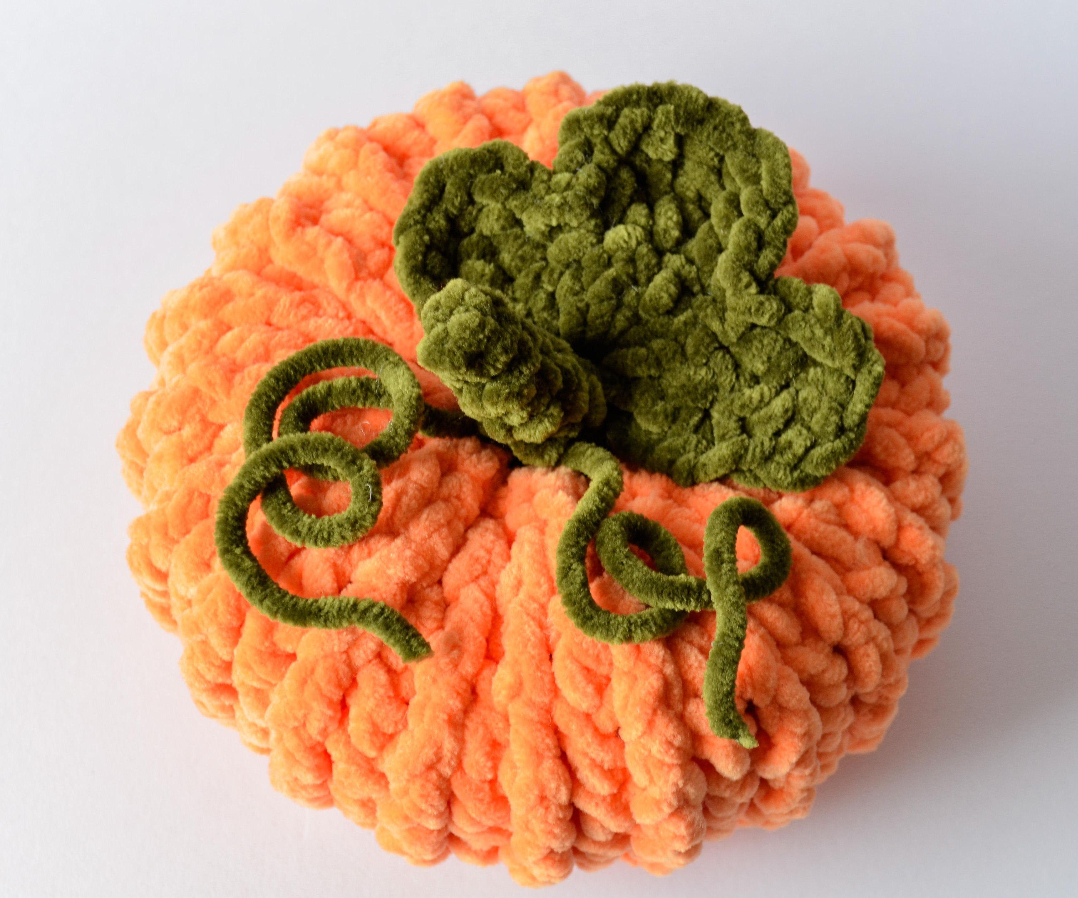 Crochet Pumpkin Home Décor