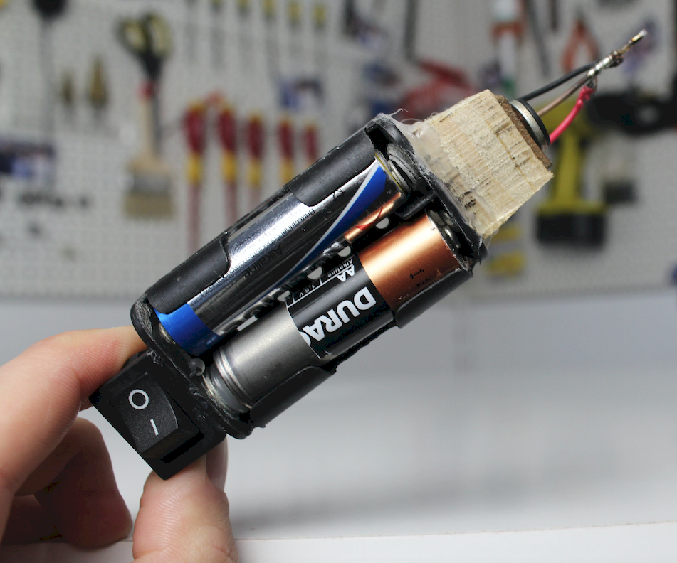 How to Make a Mini Battery Powered Soldering Iron