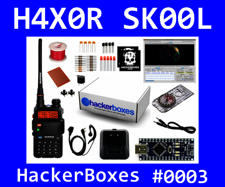 HackerBoxes 0003: Amateur Radio, Arduino Nano, Satellites, Packet, APRS