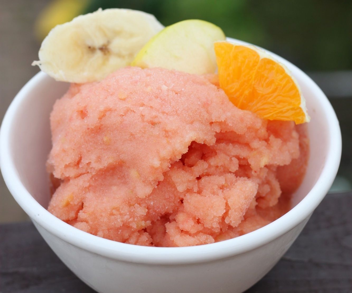 Sangria Sorbet That Stays Scoopy