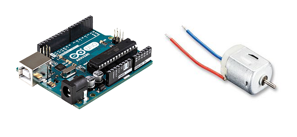 Arduino DC Motor Control With L293D Motor Driver