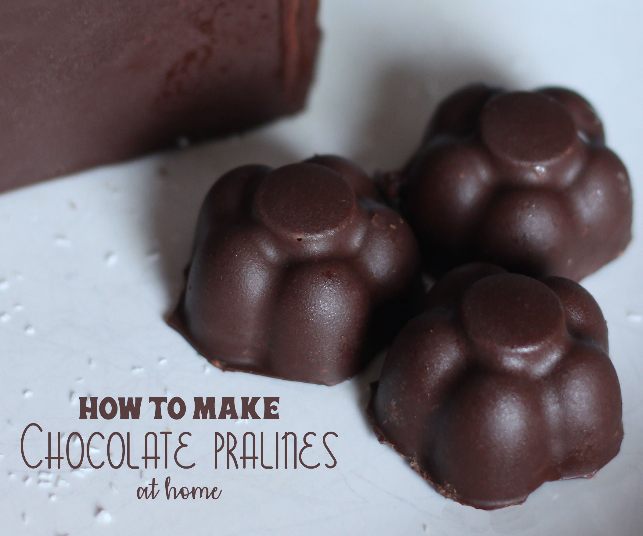 How to Mold Chocolate Pralines