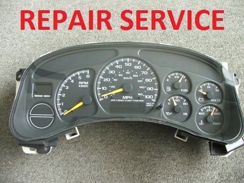 Repairing of a 1999 GMC Sierra Instument Cluster (No Odometer or Gear Indicator)