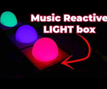 Make a Music Reactive RBG  Light Box/ #smartcreativity