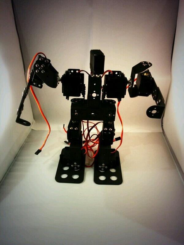 The Installation Steps of Small Exquisite 9DOF Race Walking Humanoid Dance Robot