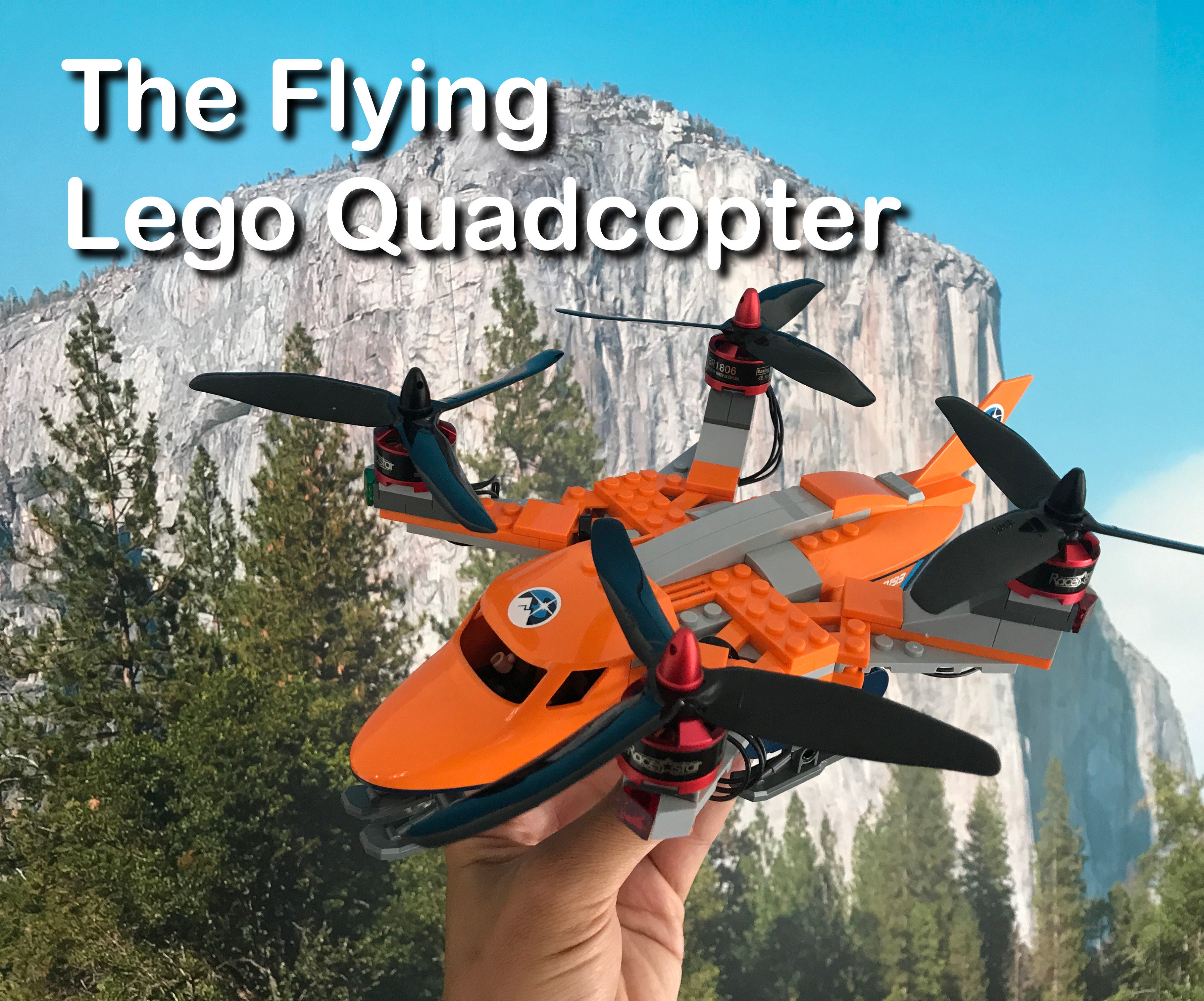 Flying Lego Quadcopter