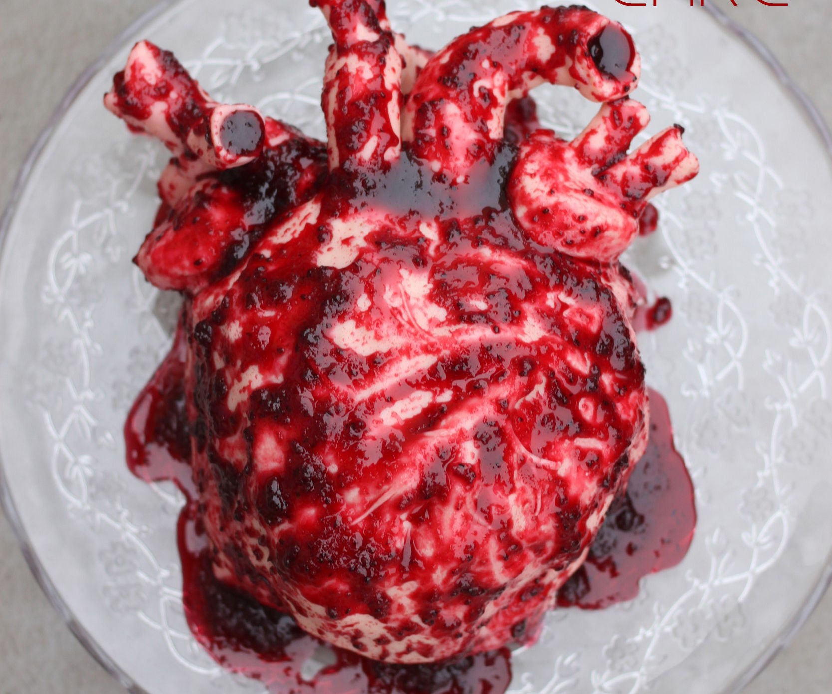 Sweet Valentine - Human Heart Cake