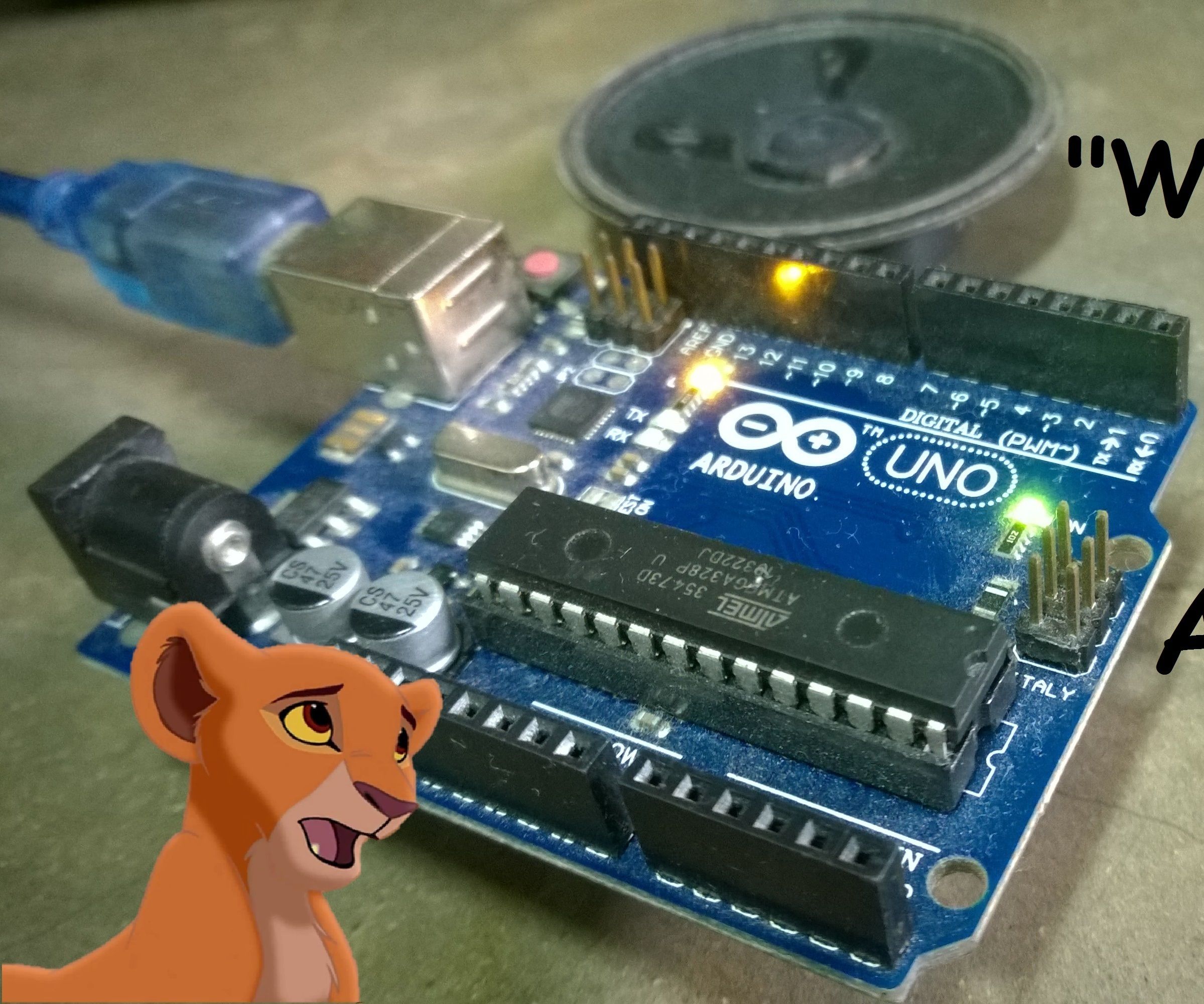 "We Are One" (The Lion King 2) Tone Using Arduino