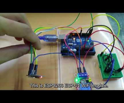 Arduino Uno + ESP8266 ESP-01 Switch on a Lamp Over the Internet (Not LAN WIFI)