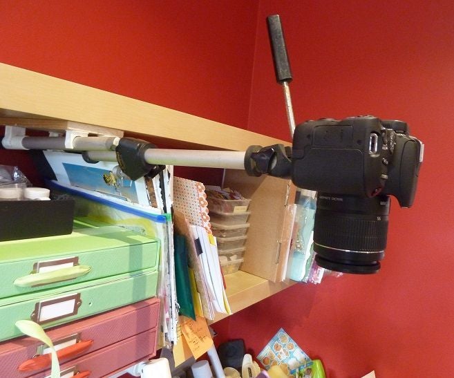 Overhead Camera Mount for YouTube Etc.