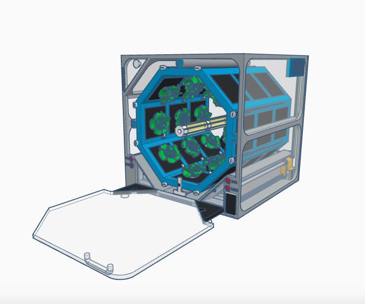 OctoGarden - Gardening Concept for Use on the International Space Station