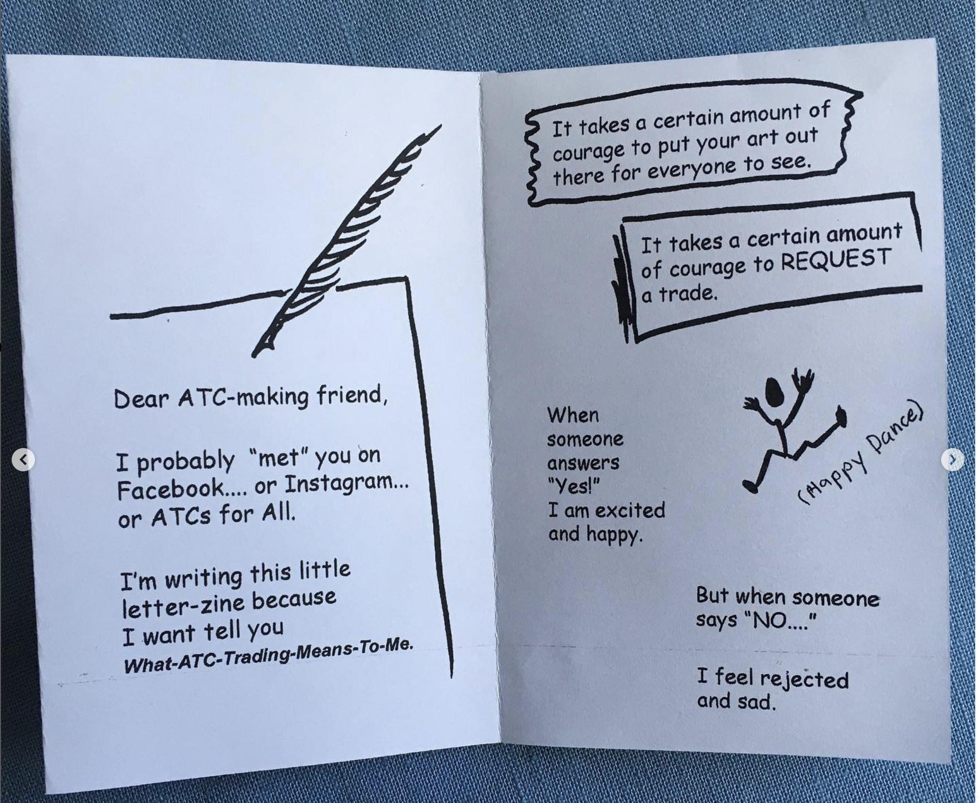 How to Share a "Minizine" With Friends