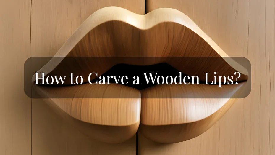 How to Carve a Wooden Lips?