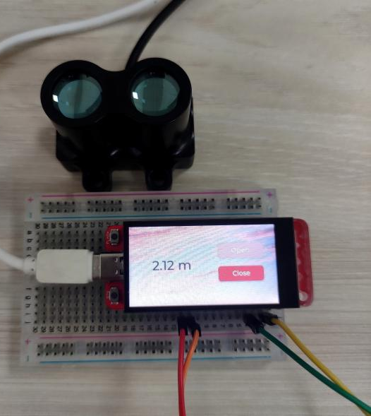 DIY an Laser Rangefinder，using Arduino&LVGL