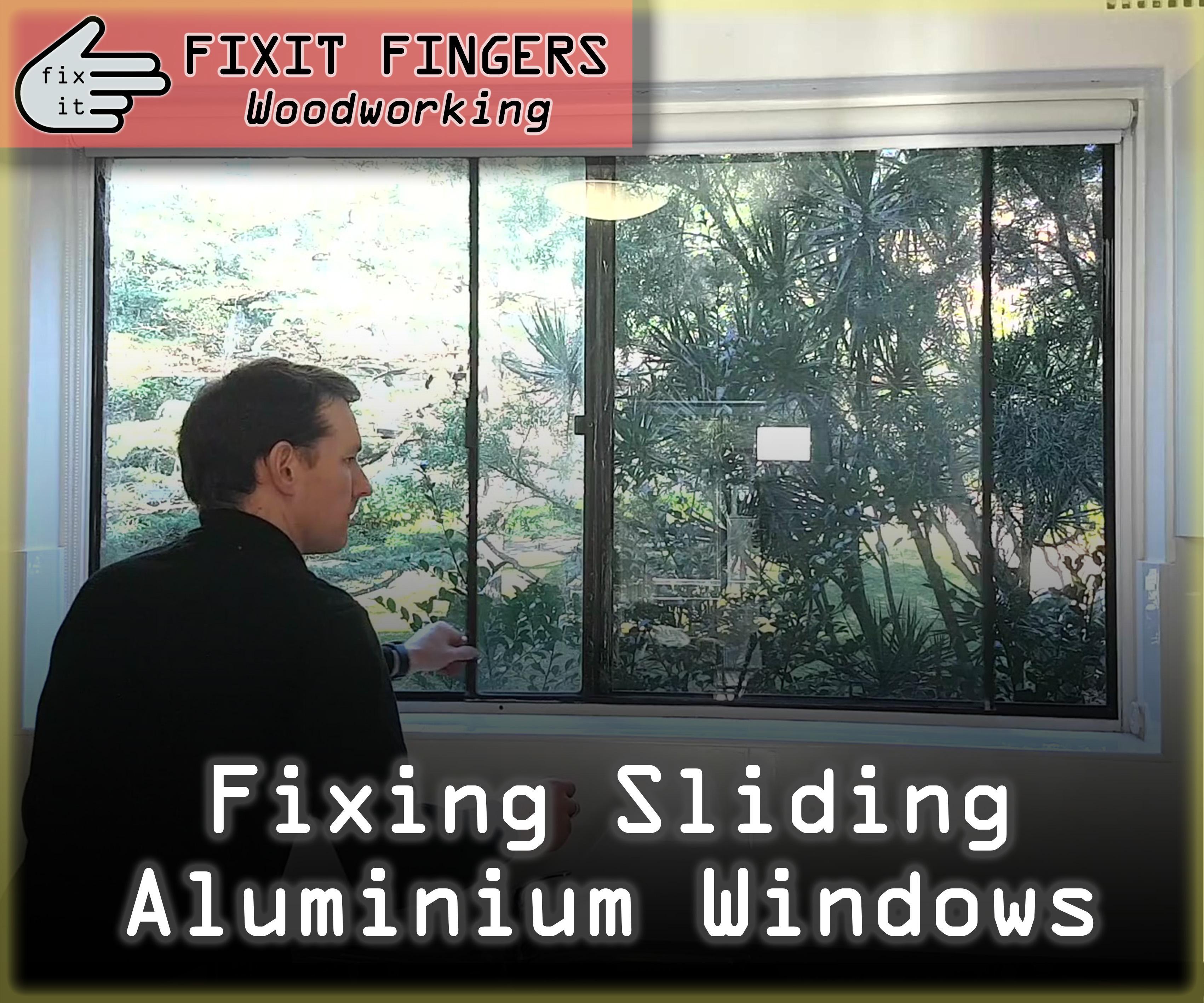 Fixing Sliding Aluminium Windows