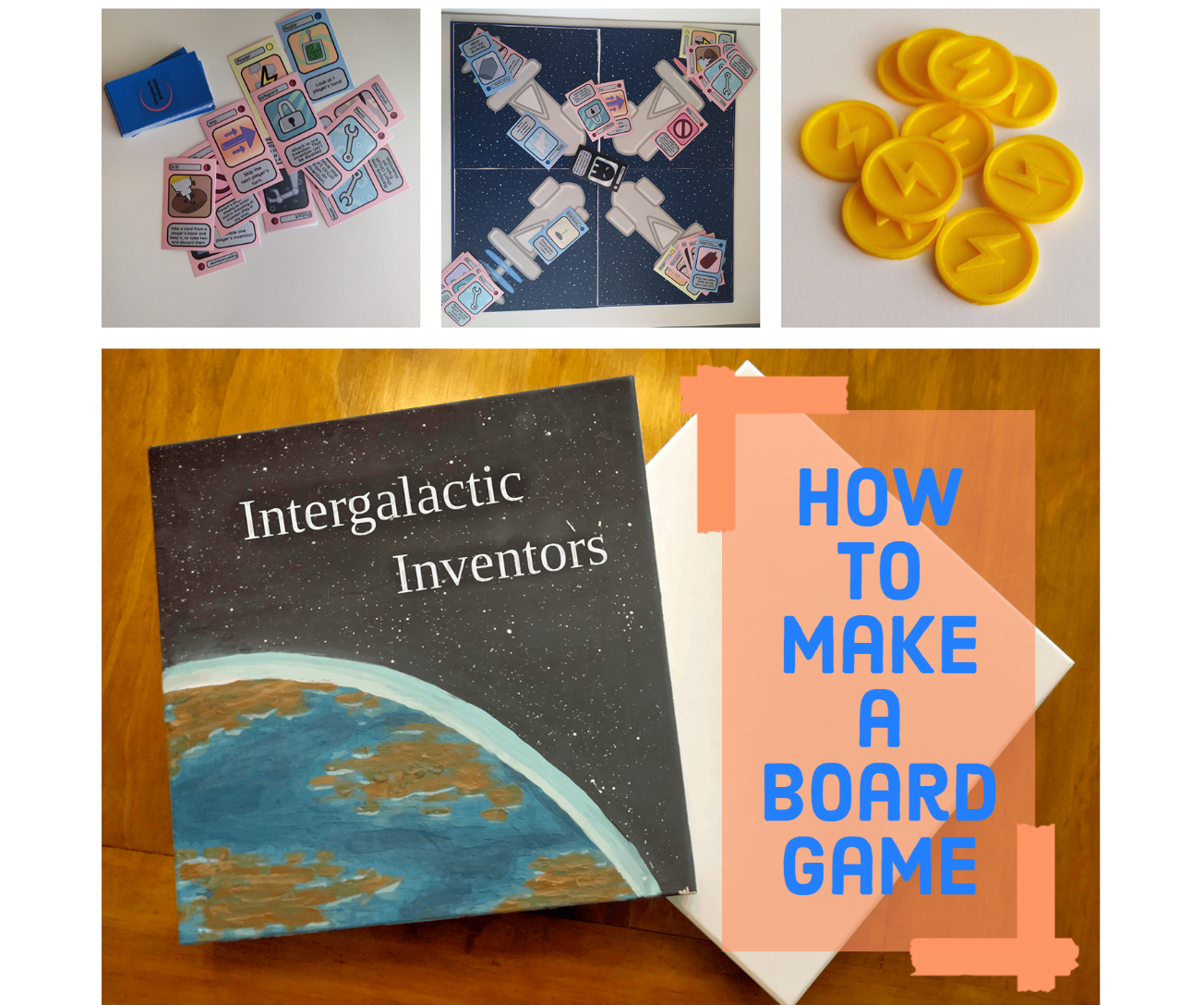 Intergalactic Inventors - How to Build a Board Game From Scratch