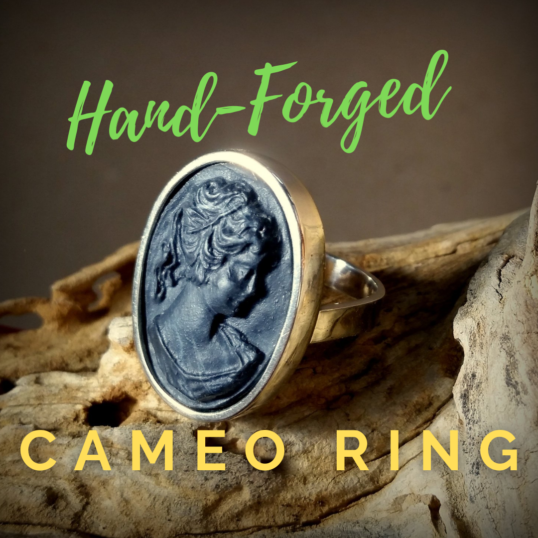 Hand-Forged Cameo Ring