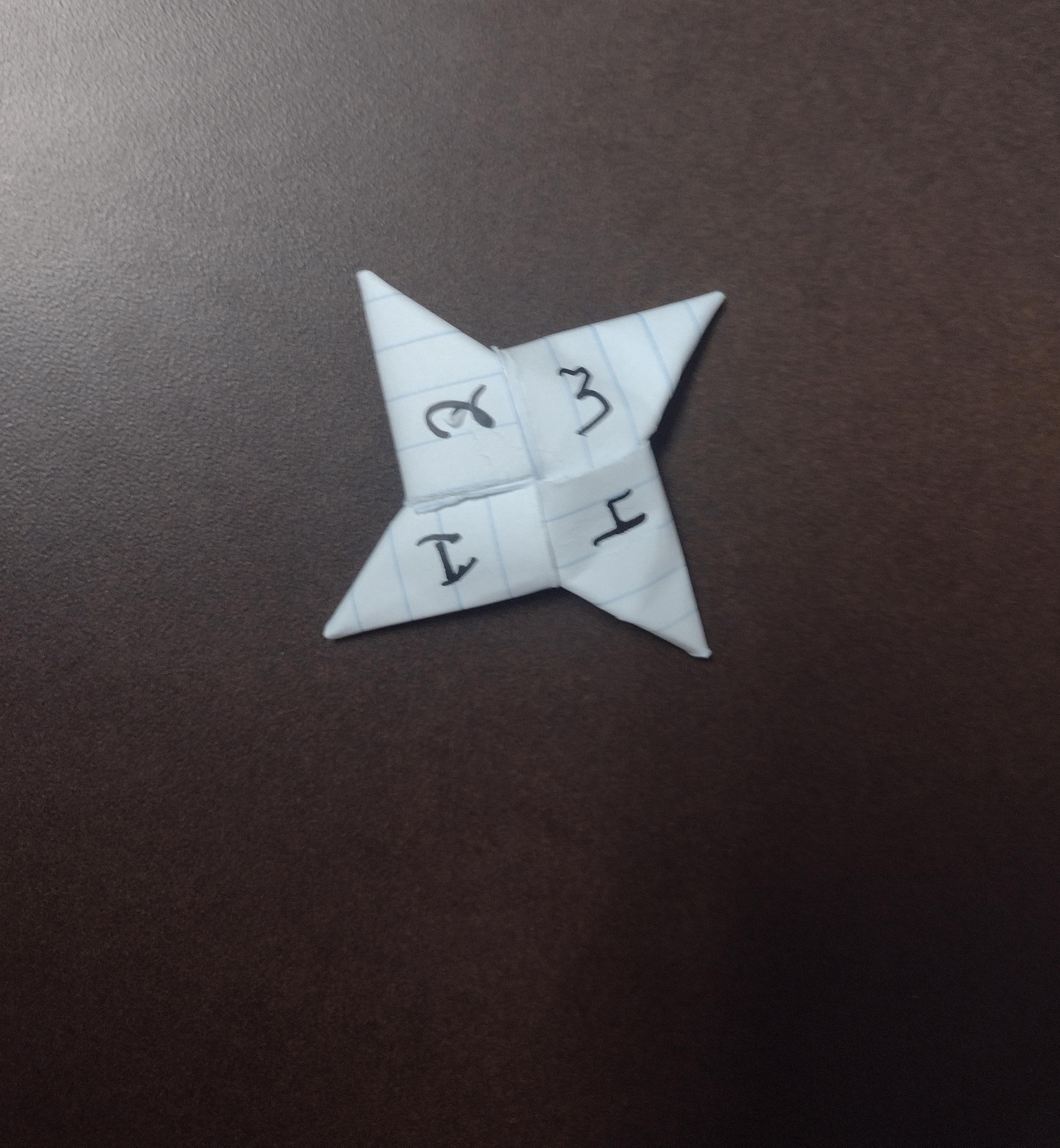 Paper Ninja Star