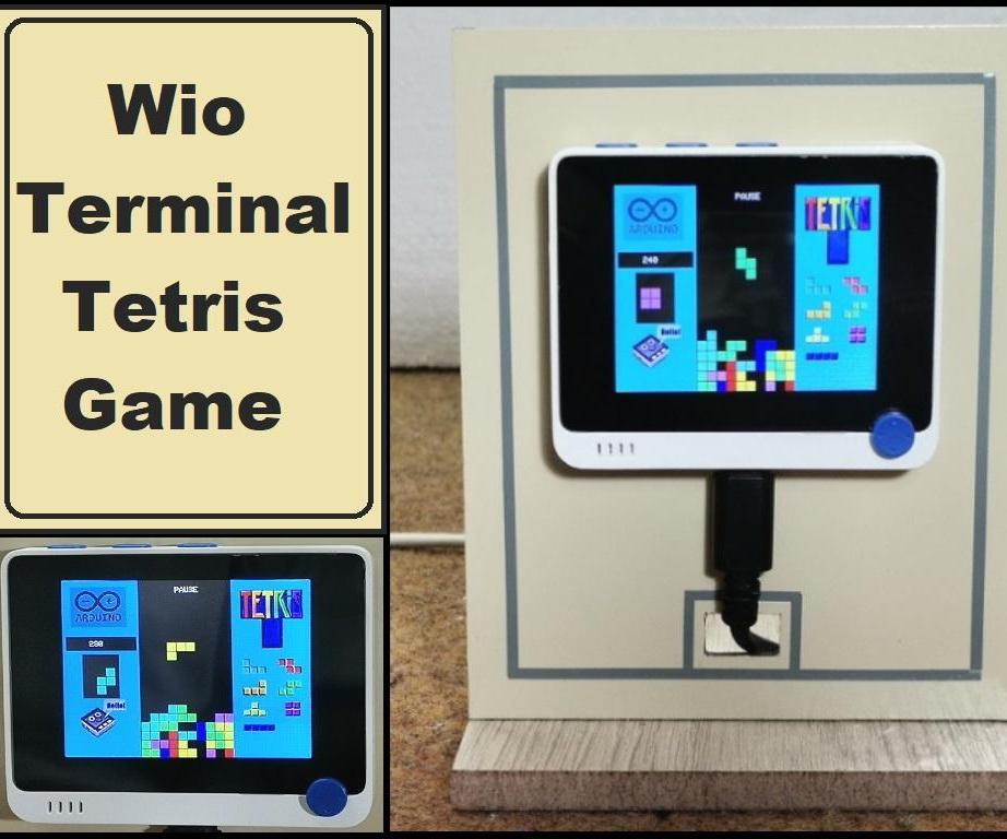 Wio Terminal Tetris Game (Arduino IDE)