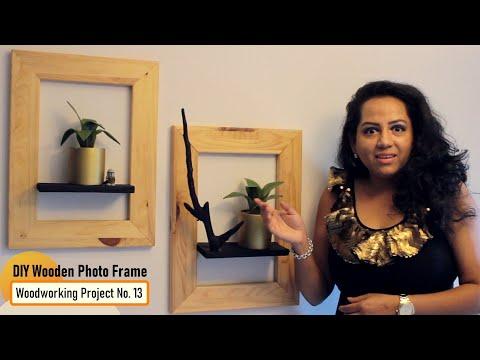 DIY Wooden Photo Frame