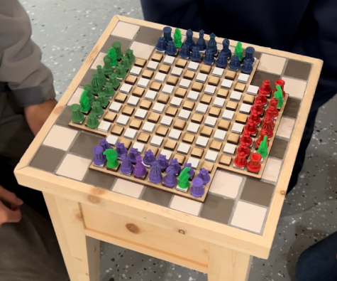 Four Handed Chess Board