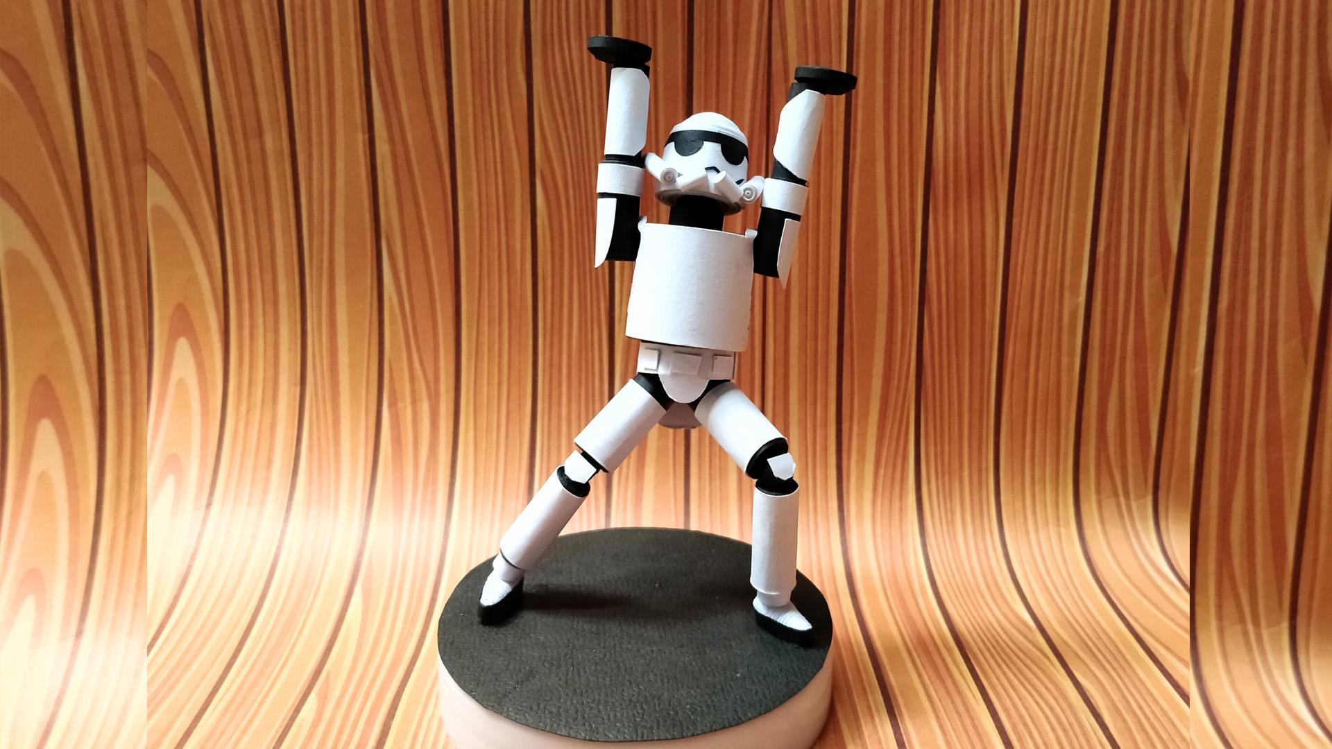 Paper Quilled Figurine | Stormtrooper (Star Wars)