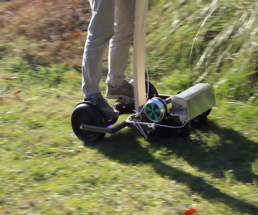 Hoverboard Lawn Mower (Hovermower?)