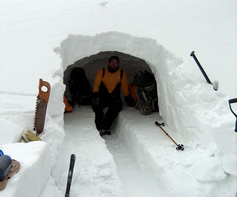 How to Build a Snow Cave for Winter Survival