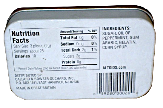 Freezing Ice Inside Altoids Cans Make Them Stiffer for Cutting Holes, Etc.