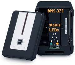 DNS-323 NAS Hard Disk STATUS LED Replacement