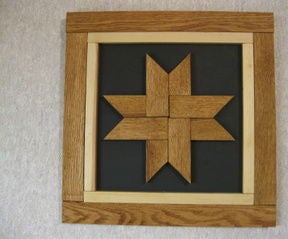 Wood Slat Frame