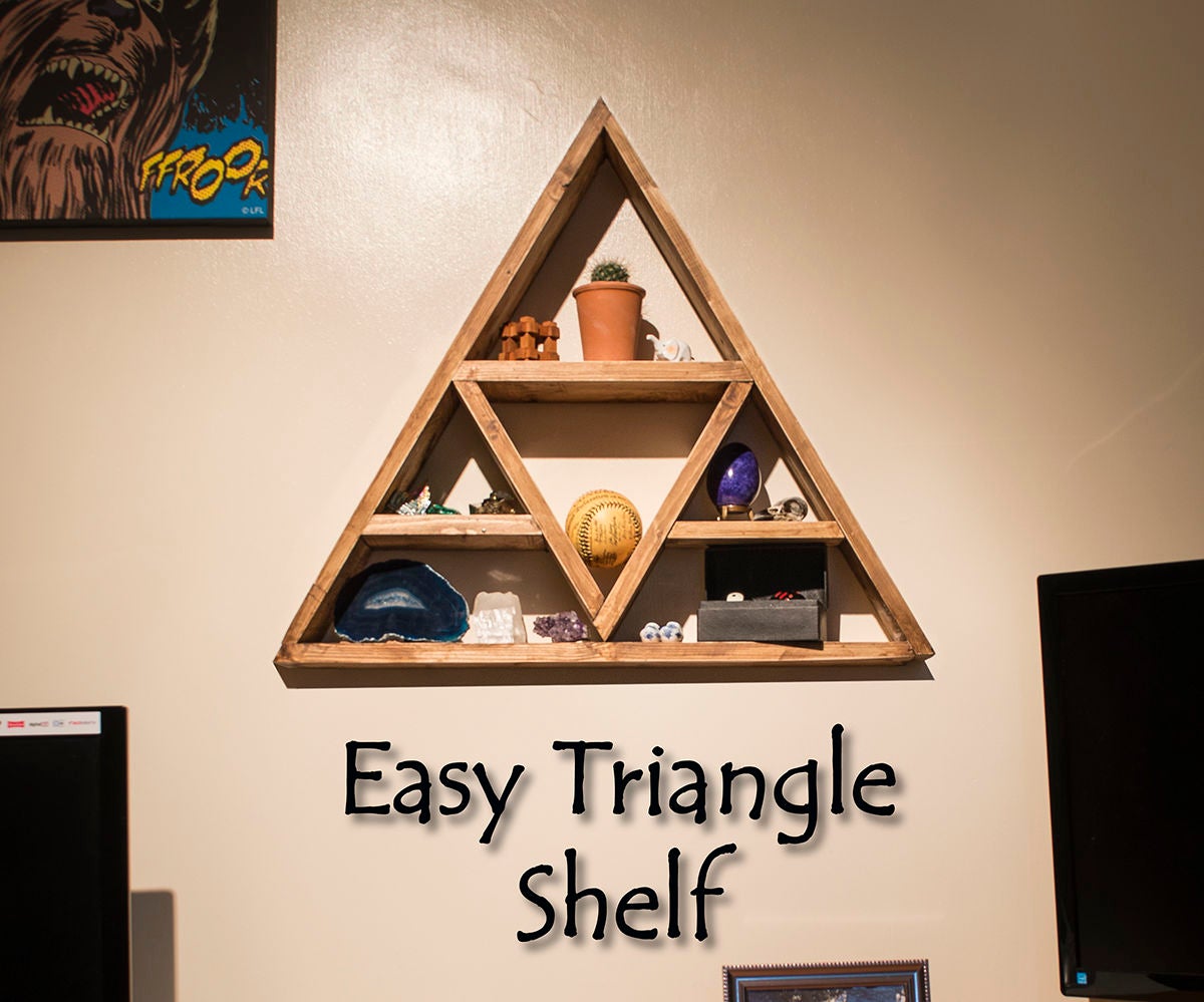 Easy Triangle Shelf