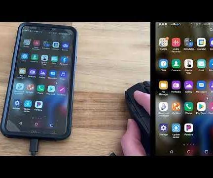 Connect a Mouse to Android Cell Phone