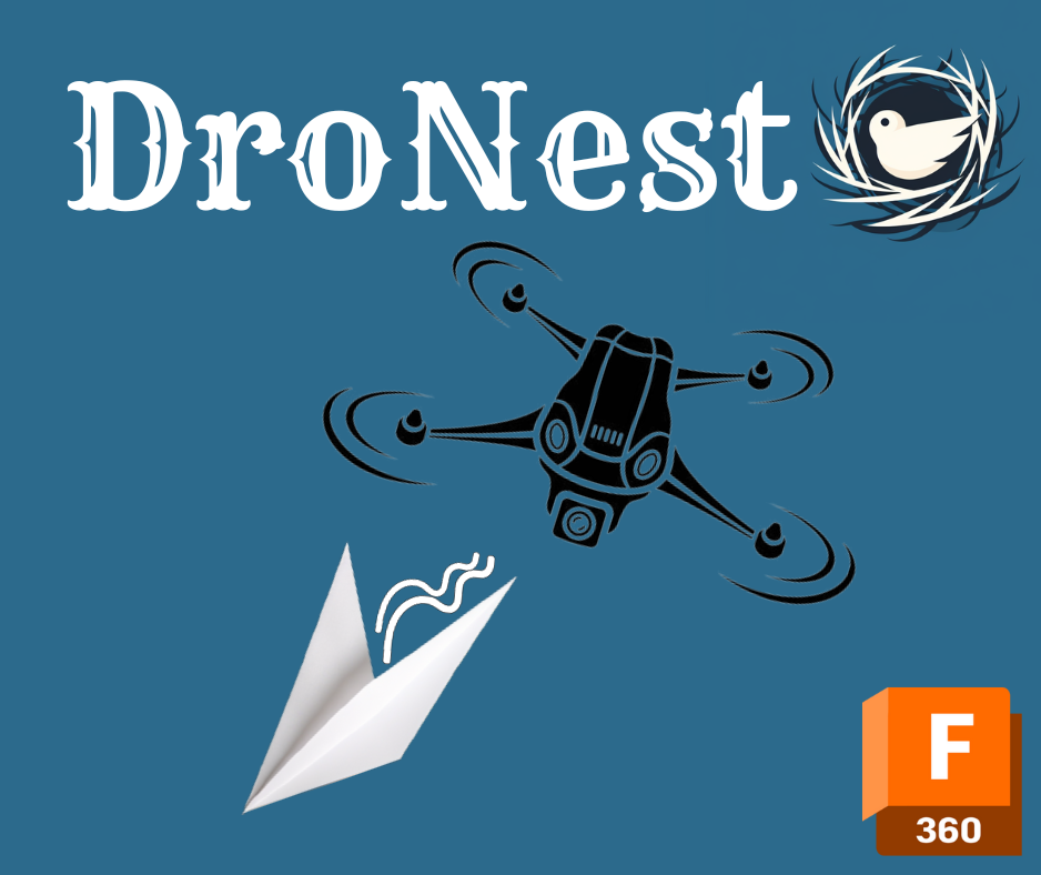 DroNest Drone Paper Plane Deployer
