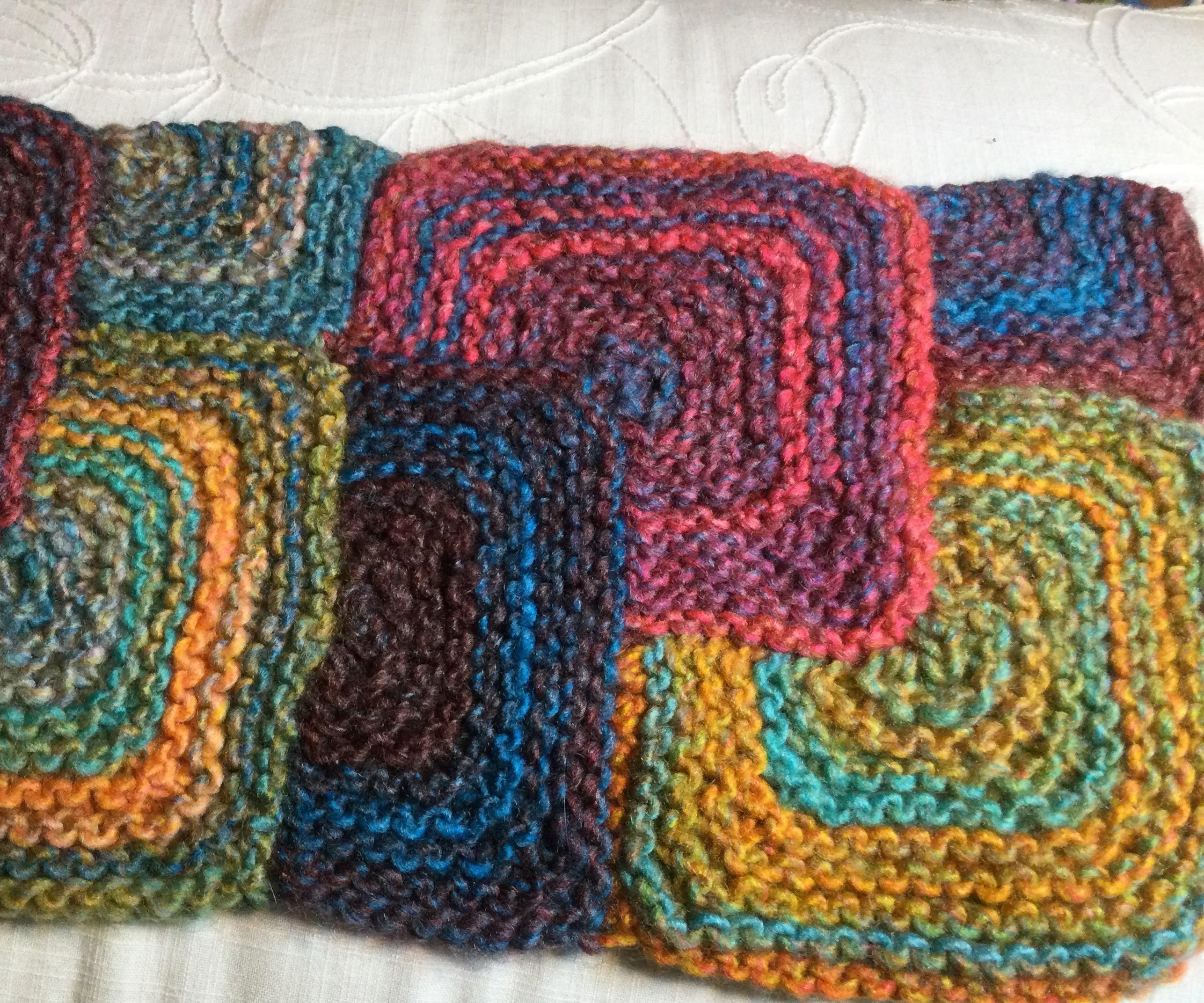 Modular Knitting - Simple Scarf