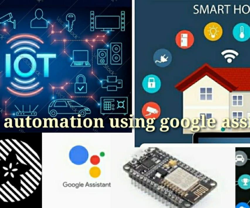 Google Assistant Controlled Smart Home Automation